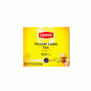 چای لیپتون ۱۰۰ عددی | Lipton Yellow Label 100 Tea Bags