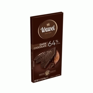 شکلات تلخ ۶۴٪ واول | Wawel Dark Chocolate 64%