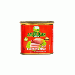 کنسرو گوشت امریکن فارم 340 گرم | American Farm Beef Canned 340g