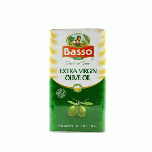 روغن زیتون باسو ۴ لیتری | Basso Extra Virgin Olive Oil 4L