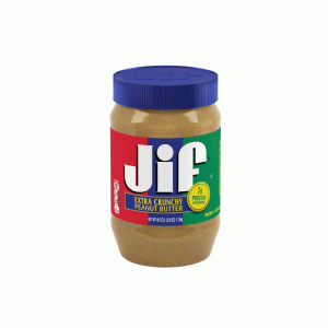 کره بادام‌زمینی جیف 454 گرم آبی | Jif Peanut Butter 454g Blue Jar