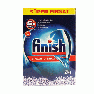 نمک ماشین ظرفشویی فینیش 2 کیلوگرمی | Finish Dishwasher Salt 2kg