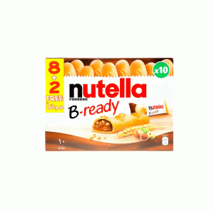بیسکوییت نوتلا بی ردی بسته 10 عددی | Nutella B-Ready 10pcs