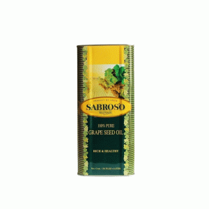 روغن هسته انگور سابروسو ۴ لیتری | Sabroso Pure Grape Seed Oil 4L