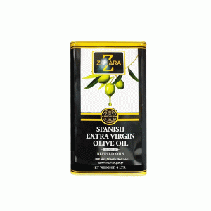 روغن زیتون زاهارا ۴ لیتری | Zahara Extra Virgin Olive Oil 4L