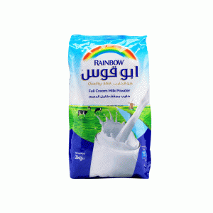 شیرخشک کامل ابوقوس ۲ کیلوگرمی (غنی‌شده) | Rainbow Instant Milk Powder 2kg (Fortified Full Cream)
