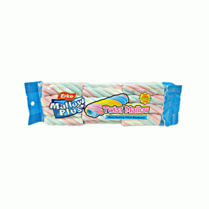 مارشمالو طنابی مغزدار ارکو ۱۸۰ گرم | Erko Mallow Plus Twist Gummy Filled - 180g