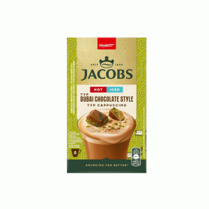 کاپوچینو جاکوبز با طعم شکلات دبی 8 عددی | Jacobs Chocolate Cappuccino Dubai 8pcs