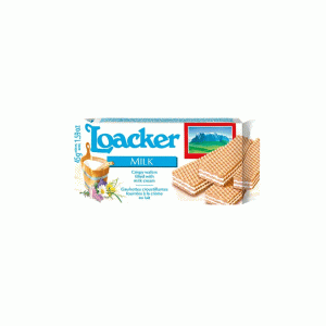 ویفر لواکر شیری 5 عددی  | Loacker Classic Milk Wafer