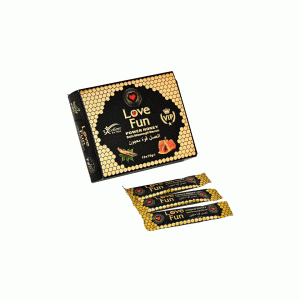 معجون گیاهی تقویت‌کننده آقایان لاو فان (۱۲ عددی) | Love Fun Herbal Power Paste for Men - 12 Sachets