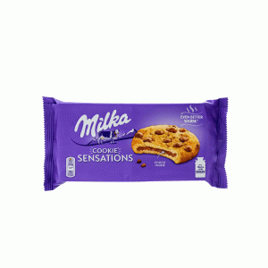 کوکی میلکا سنسیشن ۱۵۶ گرم (با مغز کرم‌دار) | Milka Sensations Cookies 156g - Oreo / Choco Filling