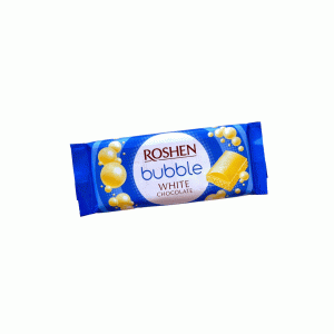 شکلات سفید روشن مدل بابل | Roshen Babel White Bubble Chocolate