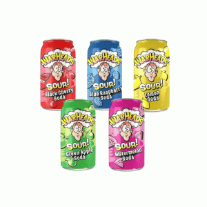 نوشیدنی گازدار وارهدز مدل تاکسیک سار (فوق ترش) | Warheads TOXIC Sour Soda - Extreme Flavor